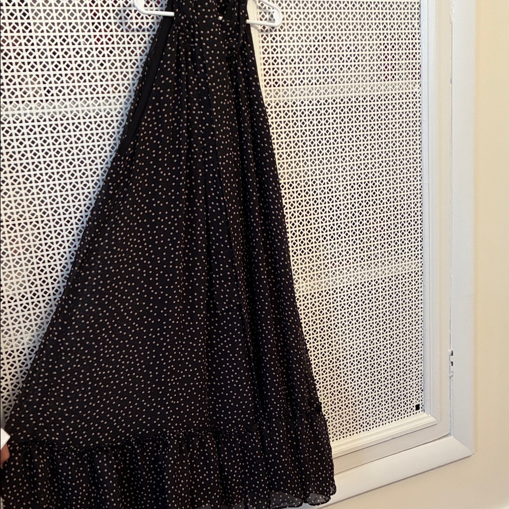 Just...Taylor Black and White Maxi Skirt